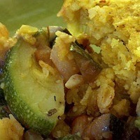 crumble courgettes 