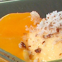 Recette végétalienne : glace à l’abricot saveur amande
