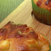 muffin salé artichaut/parmesan